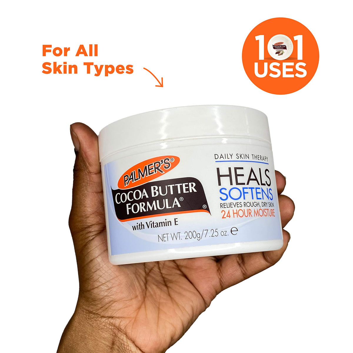 Palmer's Cocoa Butter Body Lotion application on skin