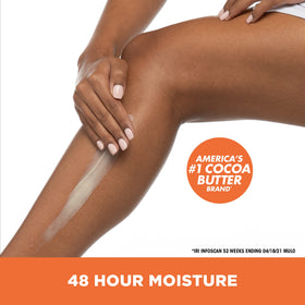 Palmer's Cocoa Butter Body Lotion close-up of pump dispenser