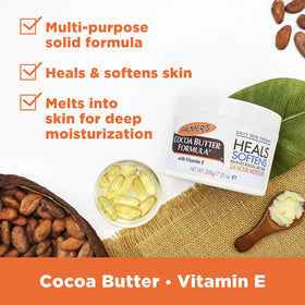 Palmer's Cocoa Butter Body Lotion solid formula close-up