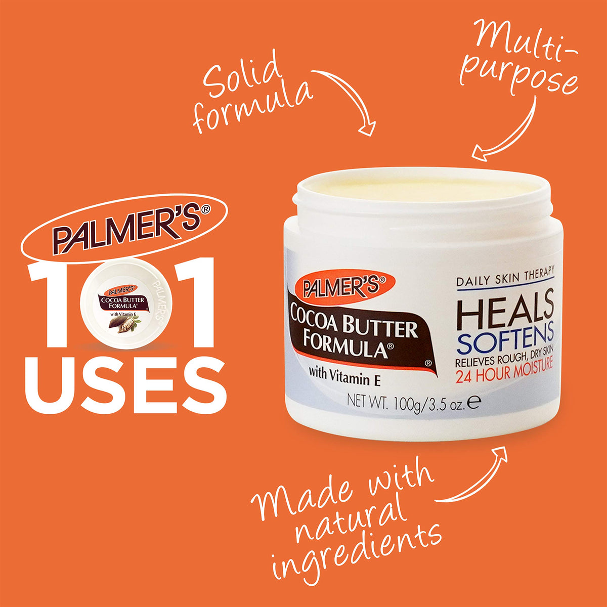 Palmer's Cocoa Butter Body Lotion texture demonstration