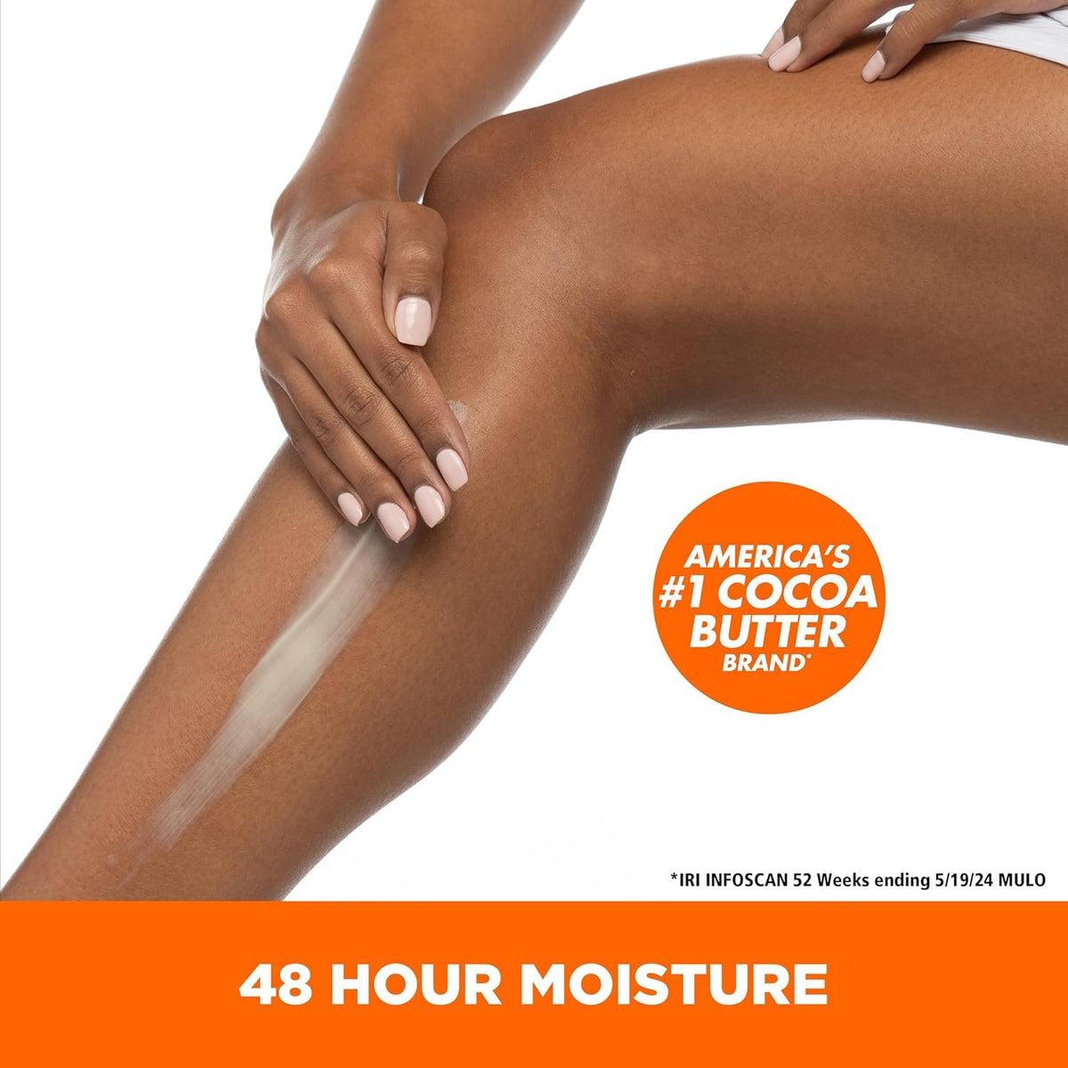 Palmer's Cocoa Butter Body Lotion with Vitamin E label