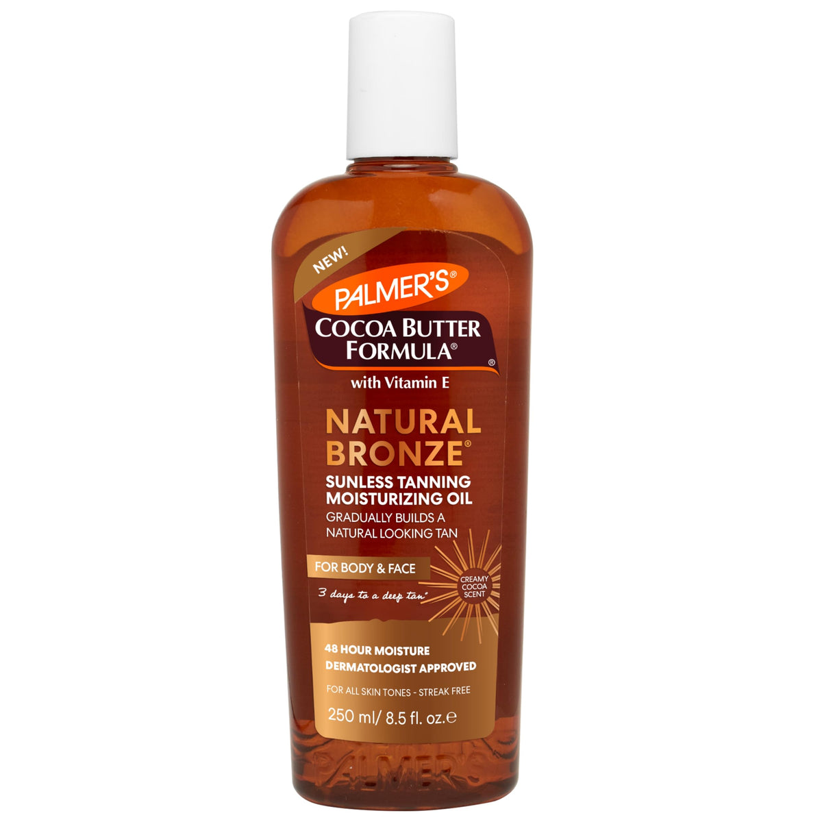 Palmer's Cocoa Butter Formula Sunless Tanning Oil front view