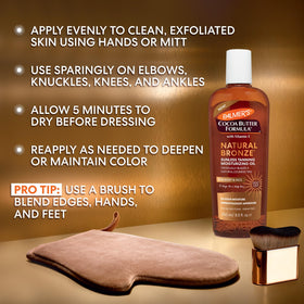 Palmer's Cocoa Butter Formula Sunless Tanning Oil texture close-up