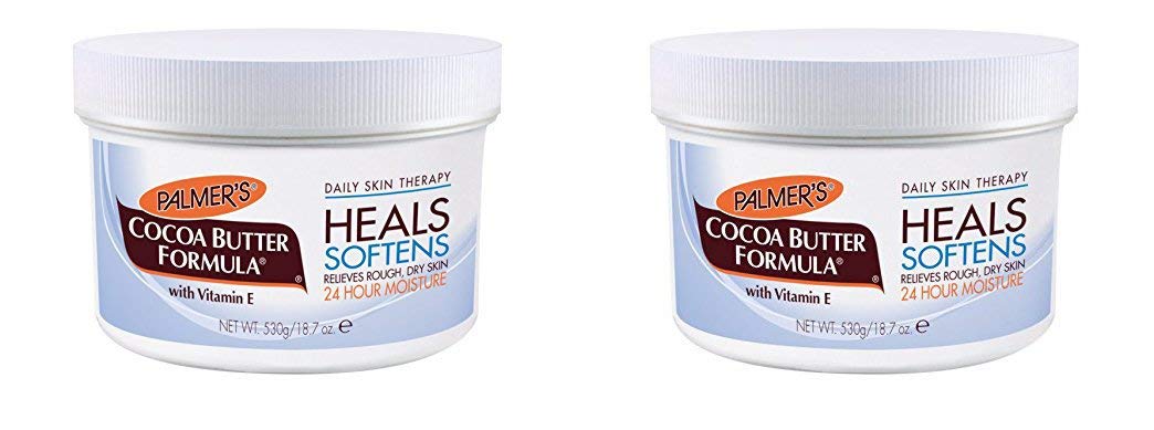 Palmer's Cocoa Butter Formula with Vitamin E 18.7 oz jars front view