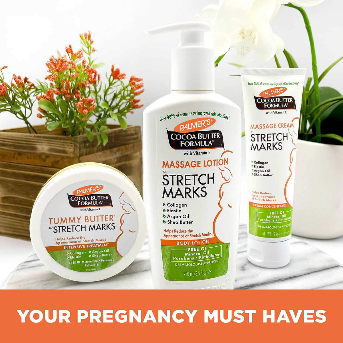 Palmer's Cocoa Butter Massage Cream packaging