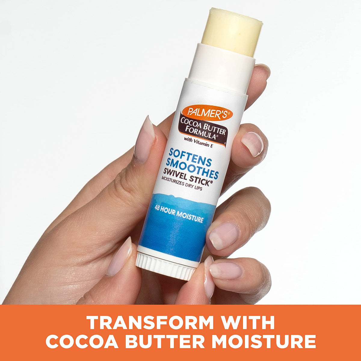 Palmer's Cocoa Butter Swivel Stick with ingredients