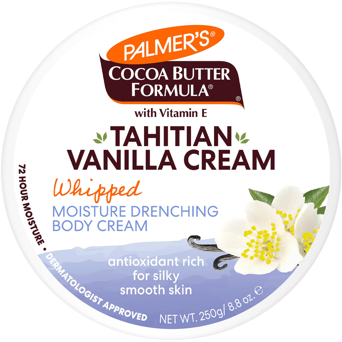 Palmer's Cocoa Butter Tahitian Vanilla Body Cream texture close-up