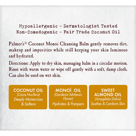 Palmer's Coconut Monoi Cleansing Balm texture close-up