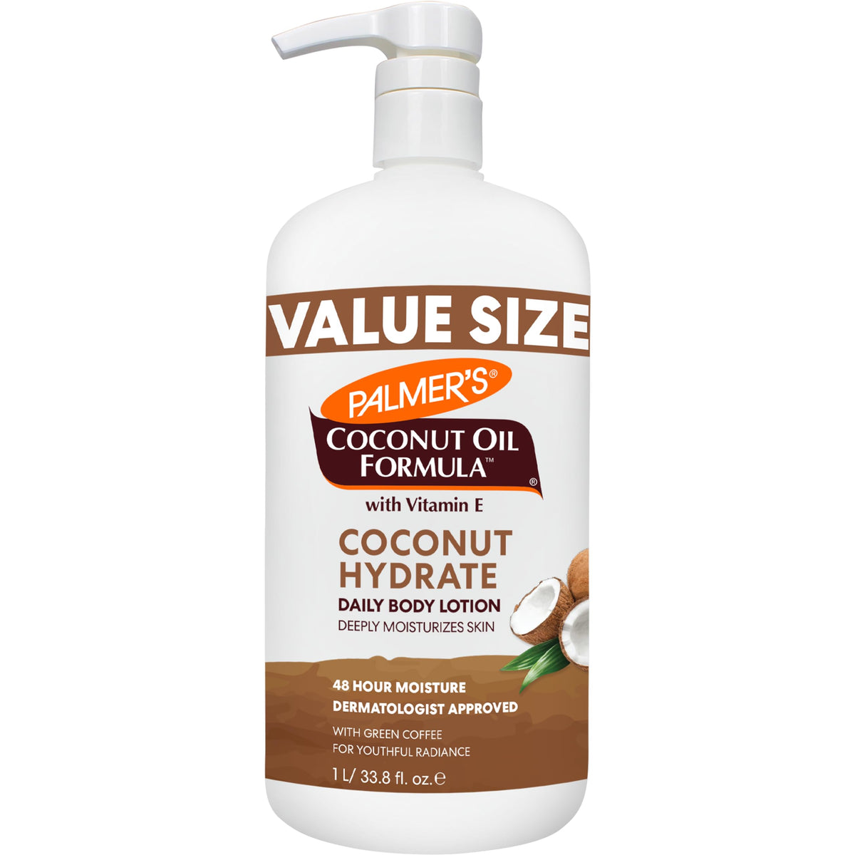 Palmer's Coconut Oil Formula Body Lotion 33.8 Fl Oz front view