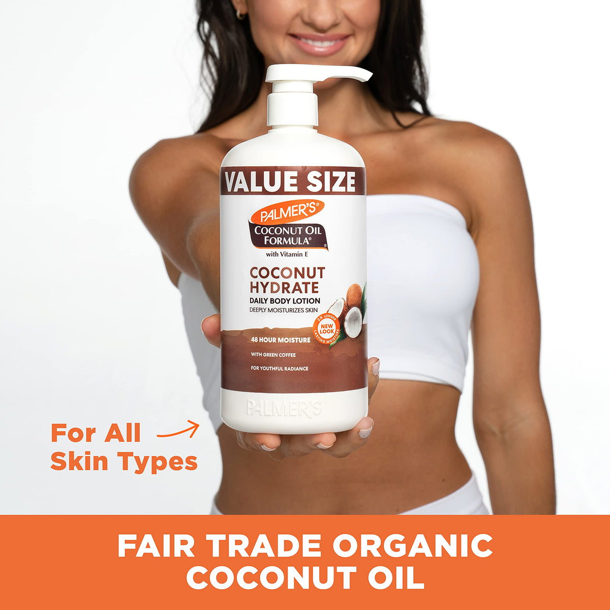 Palmer's Coconut Oil Formula Body Lotion family use