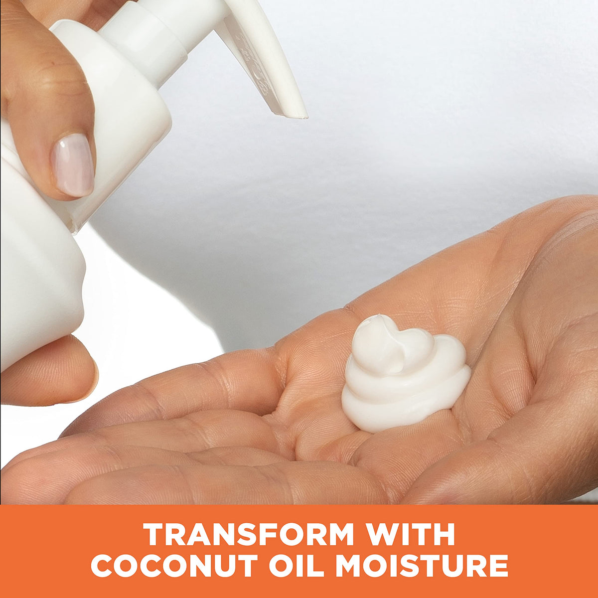 Palmer's Coconut Oil Formula Body Lotion on a bathroom counter