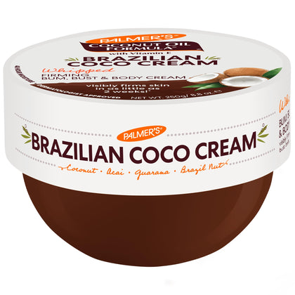 Palmer's Firming Body Cream Brazilian Coco 8.8 Fl Oz front view