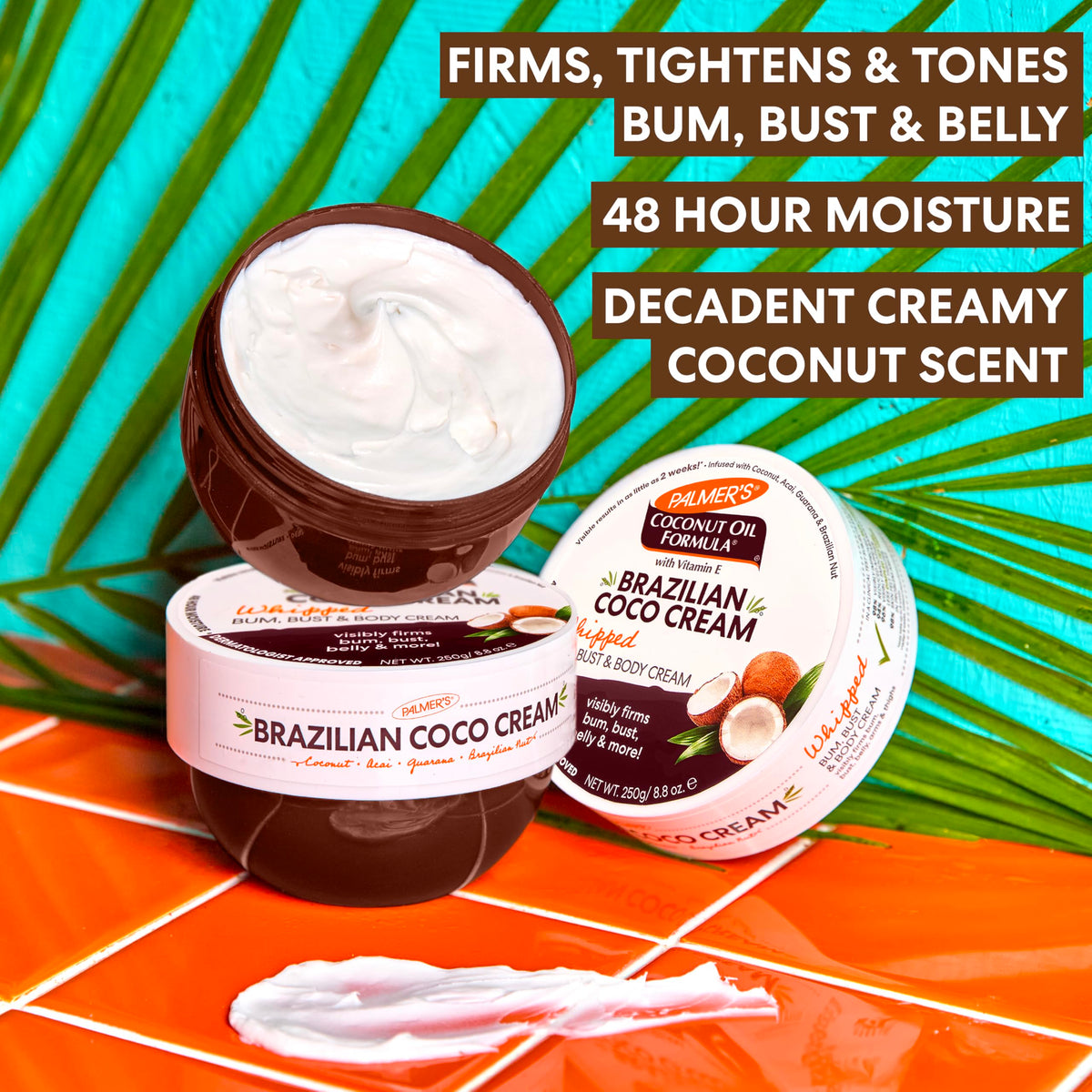 Palmer's Firming Body Cream Brazilian Coco packaging