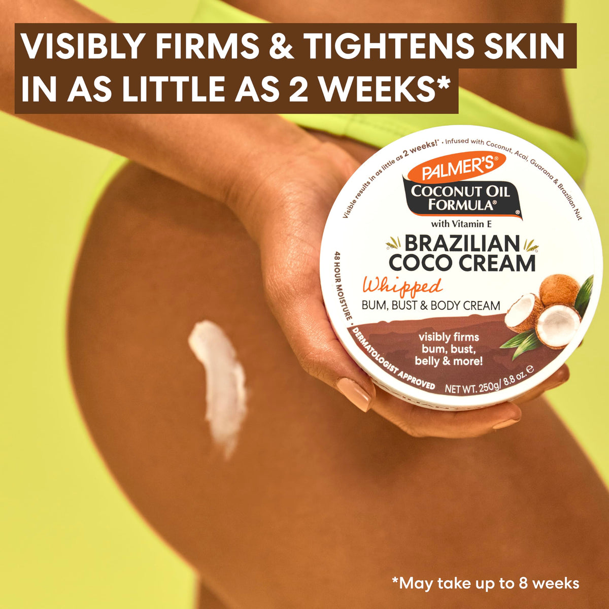 Palmer's Firming Body Cream Brazilian Coco texture close-up