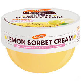 Palmer's Lemon Sorbet Brightening Whipped Body Cream front view