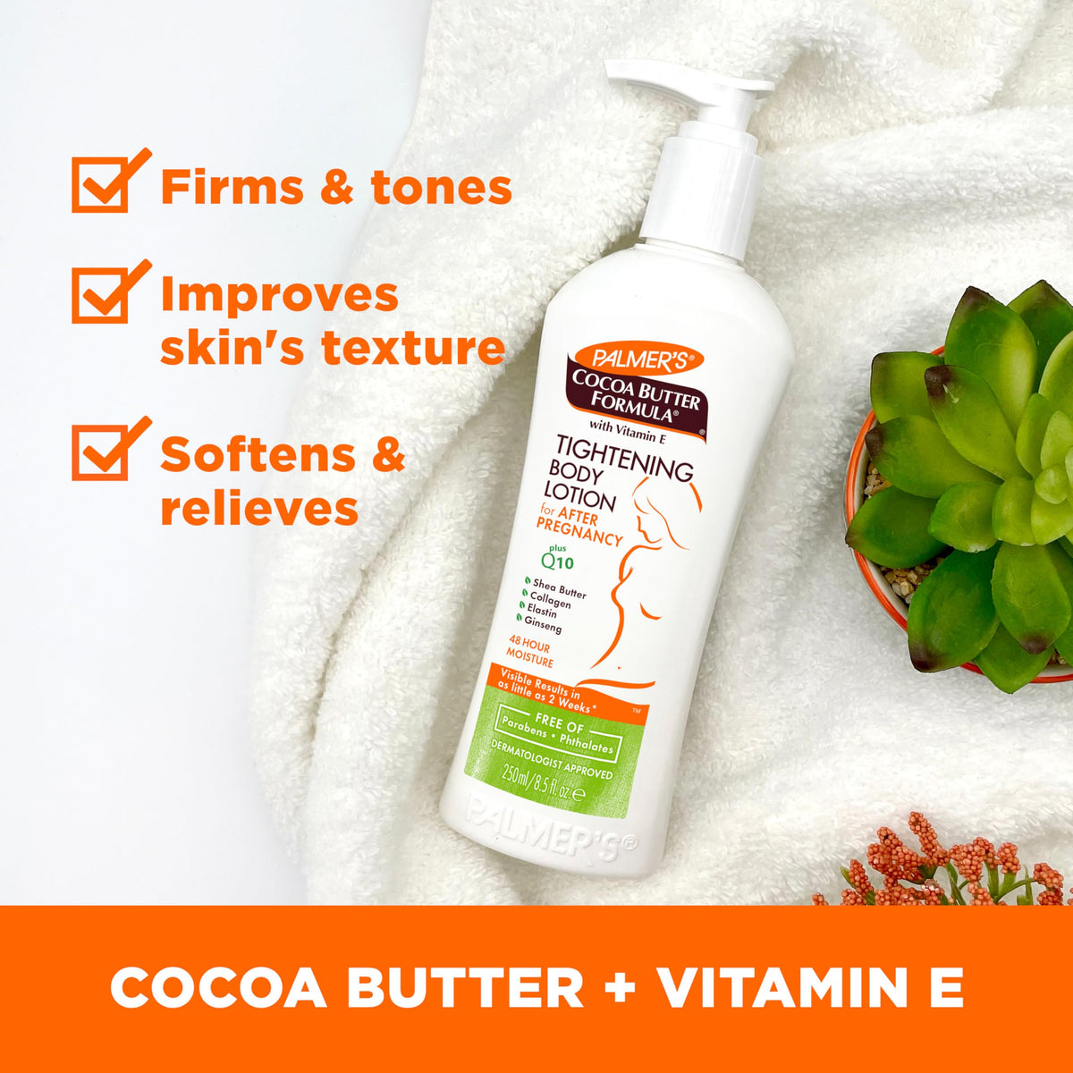 Palmer's Postpartum Essentials Skin Care Kit with natural ingredients