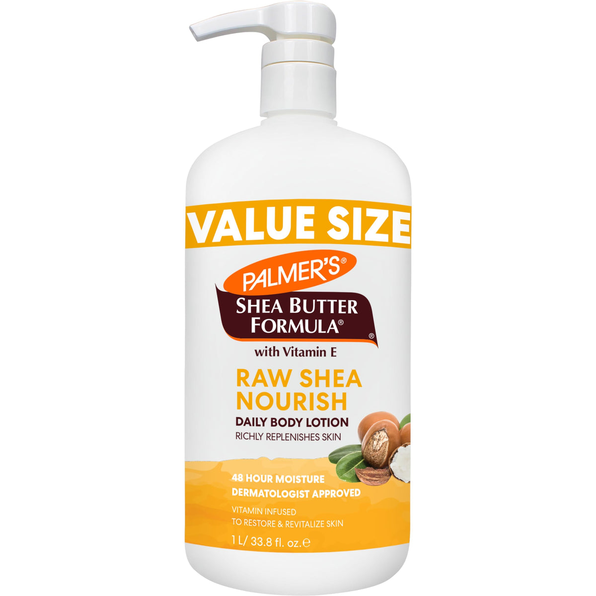 Palmer's Raw Shea Body Lotion 33.8 Oz front view