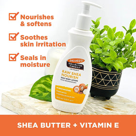 Palmer's Shea Formula Raw Shea Body Lotion packaging, 2-pack
