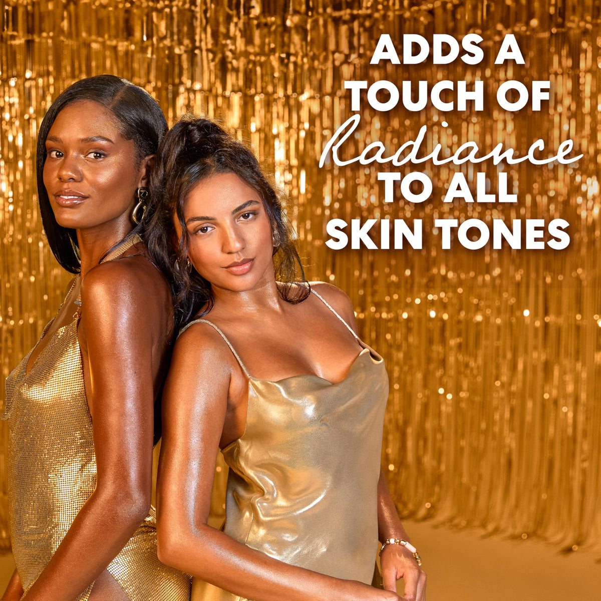 Palmer's Shimmer Body Oil lifestyle scene on vanity