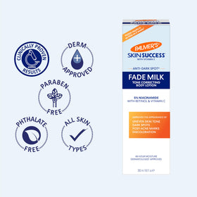 Palmer's Skin Success Anti-Dark Spot Fade Milk Body Lotion texture close-up