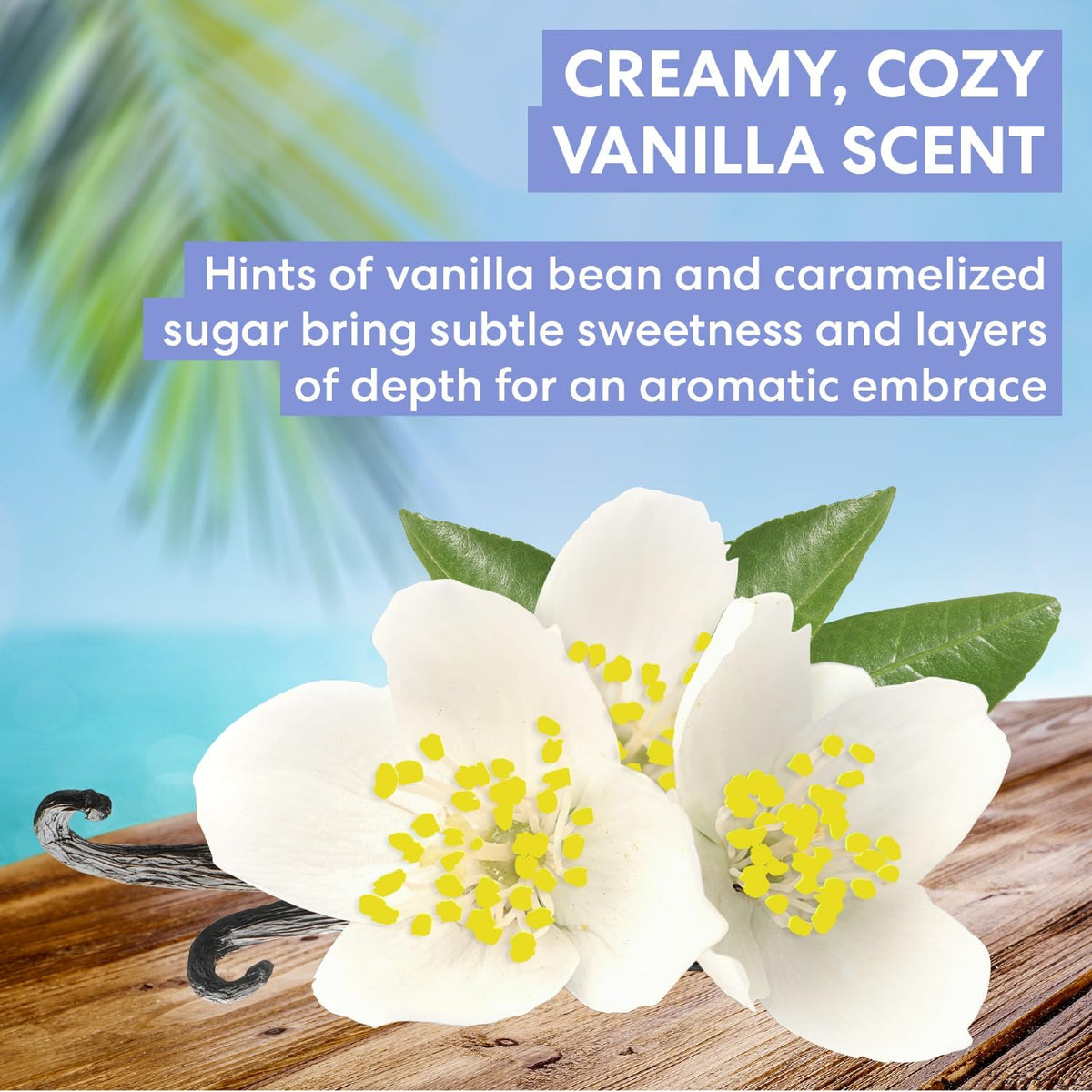 Palmer's Tahitian Vanilla Body Lotion 33.8 Fl Oz with texture close-up
