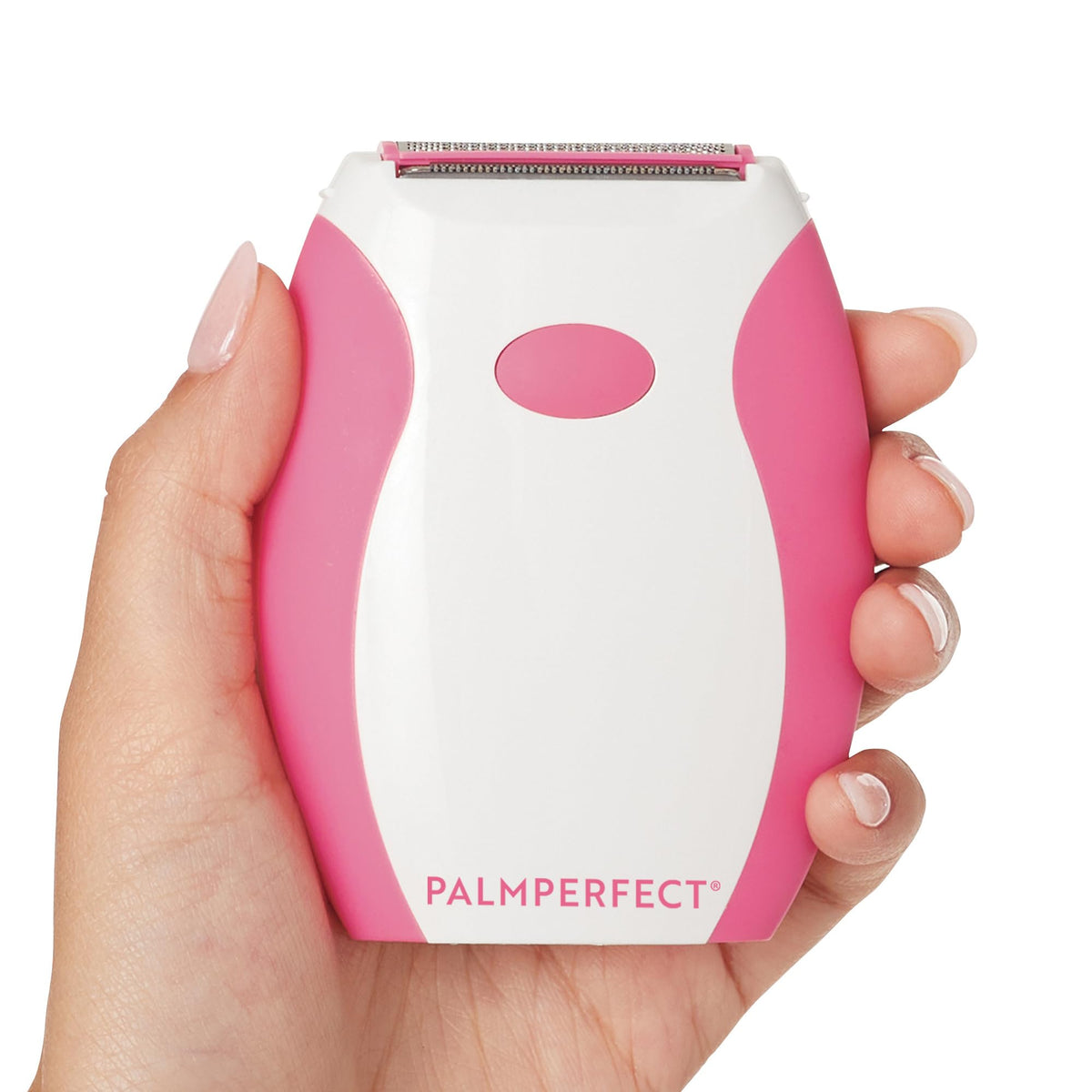 palmperfect Electric Shaver for Women front view with triple blade