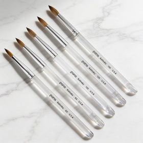 PANA Kolinsky Nail Brush with packaging