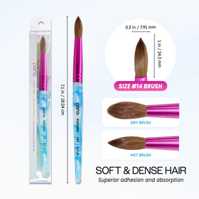 PANA nail brush displayed on a workstation