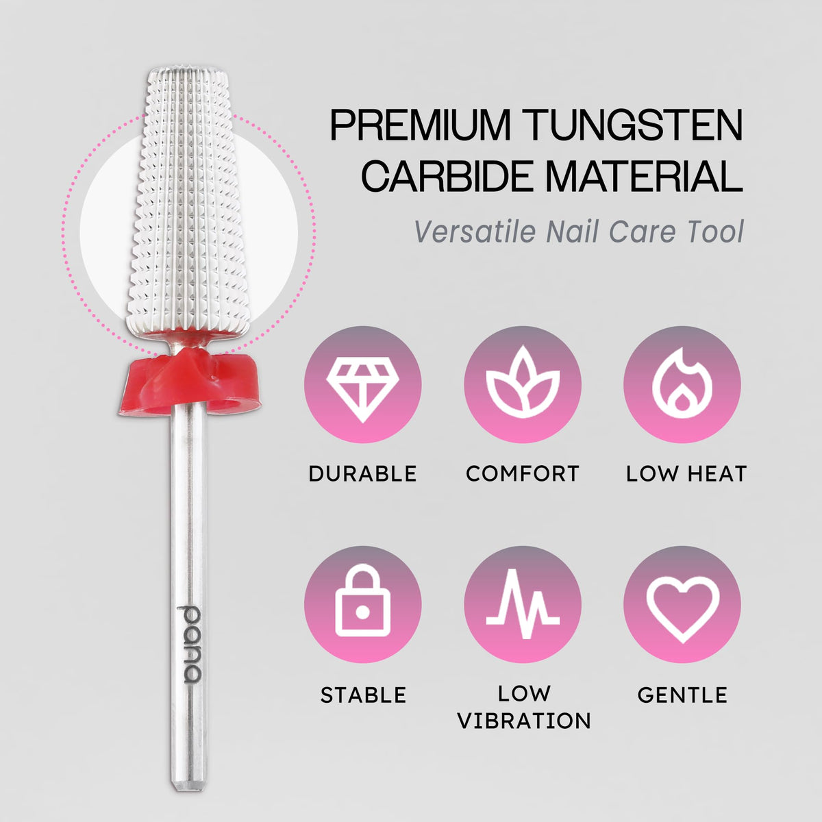 PANA Nail Carbide 5 in 1 Bit packaging