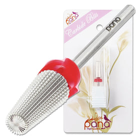 PANA Nail Carbide 5 in 1 Bit silver model front view