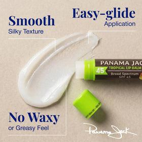 Panama Jack lip balm SPF 45 in dreamsicle flavor