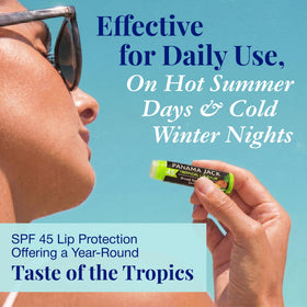 Panama Jack lip balm variety pack with four flavors