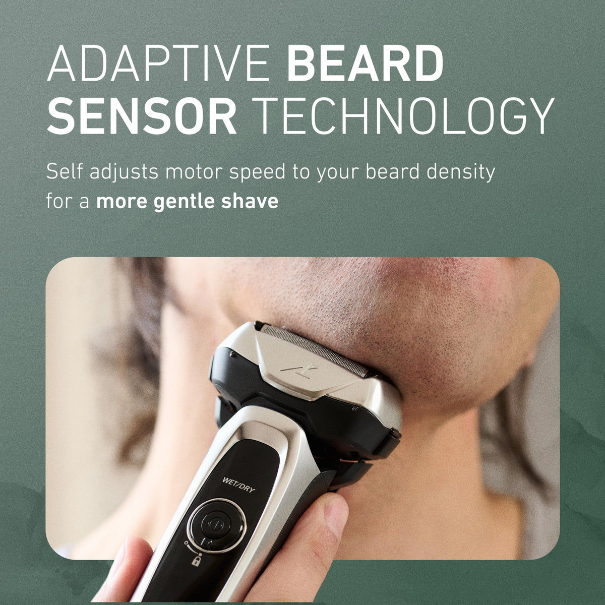 Panasonic ARC5 Electric Razor ES-LV65-S in travel pouch