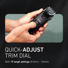 Panasonic Beard Trimmer ER-SB40-K comb attachment and cleaning brush