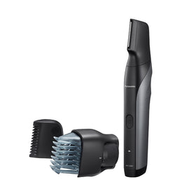 Panasonic Body Groomer for Men & Women, Black front view