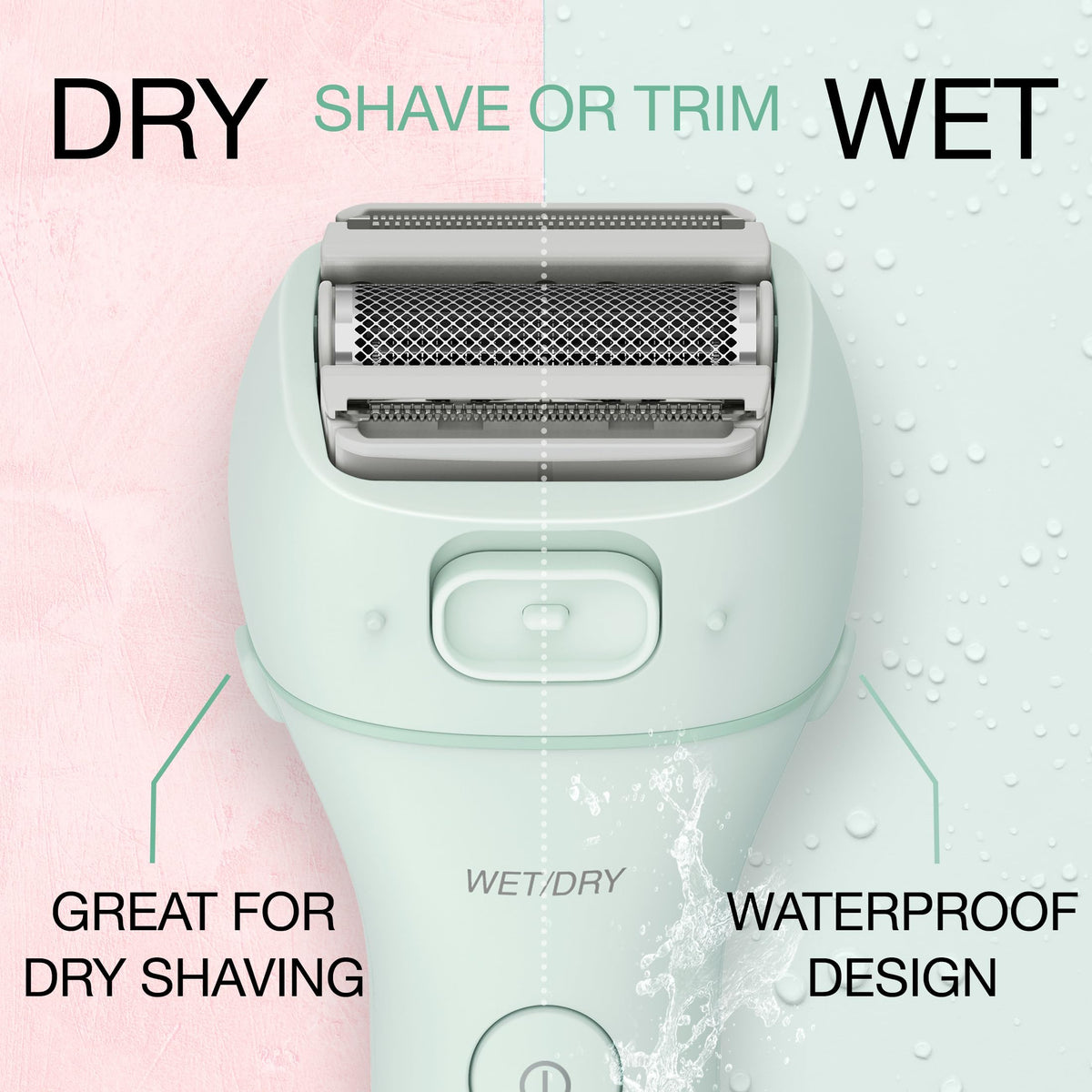 Panasonic Electric Bikini Trimmer in charging stand