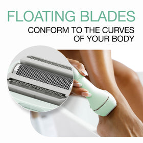 Panasonic Electric Bikini Trimmer waterproof design demonstration
