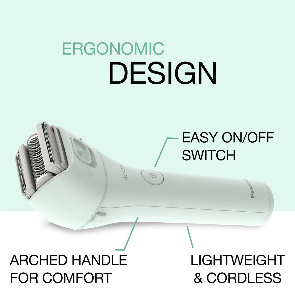 Panasonic Electric Bikini Trimmer with travel cap
