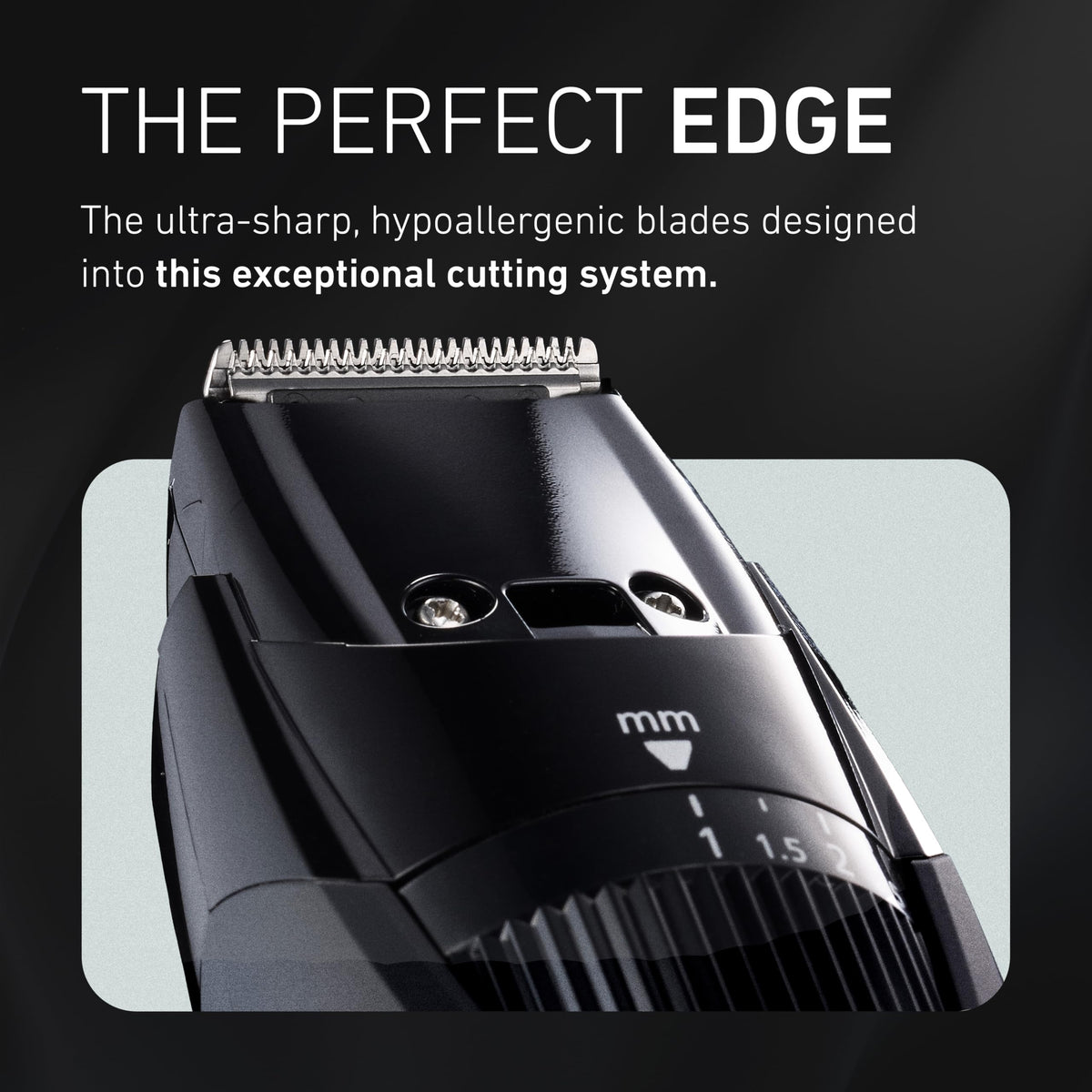 Panasonic ER-GB42-K beard trimmer in travel case