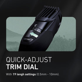 Panasonic ER-GB42-K beard trimmer with ergonomic grip