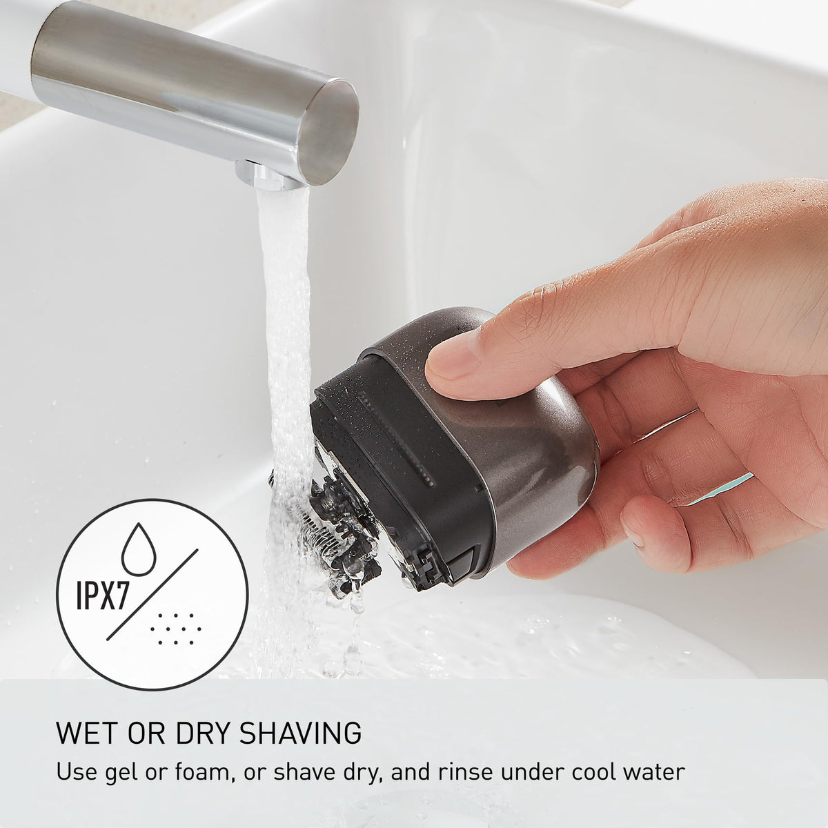 Panasonic ES-CM3A-K Travel Shaver with USB-C charging cable