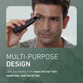 Panasonic Men's Ear and Nose Hair Trimmer with protective cap