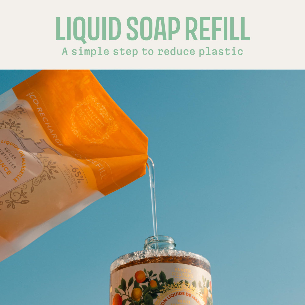 Panier des Sens Citrus Liquid Hand Soap packaging details
