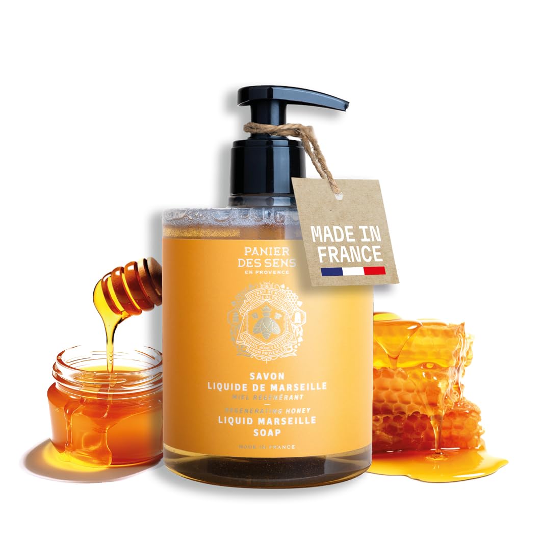 Panier des Sens Honey Liquid Hand Soap front view 16.9 fl oz