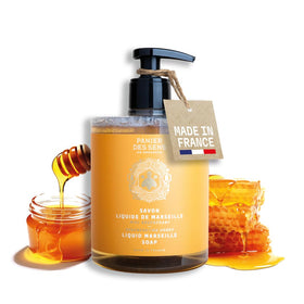 Panier des Sens Honey Liquid Hand Soap front view 16.9 fl oz