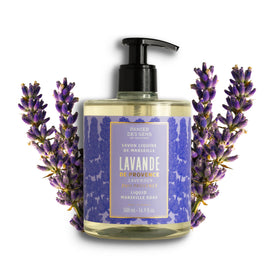 Panier des Sens Lavender Liquid Hand Soap 16.9 fl oz front view