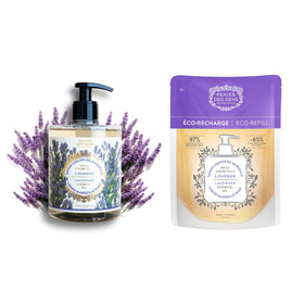Panier des Sens Lavender Liquid Hand Soap front view 33.8 fl oz