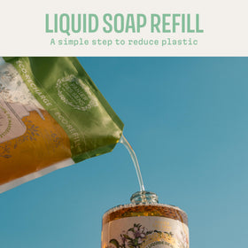 Panier des Sens Lemon Verbena Liquid Hand Soap label detail