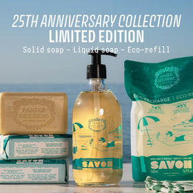 Panier des Sens Olive Oil Liquid Hand Soap in a kitchen setting