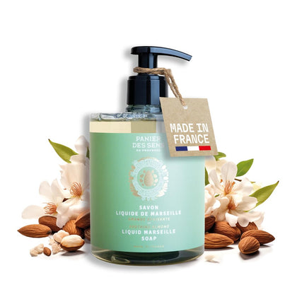 Panier des Sens Sweet Almond Liquid Hand Soap front view